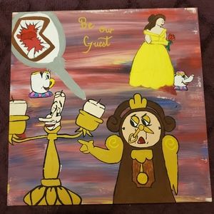 10x10 Disney theme canvas